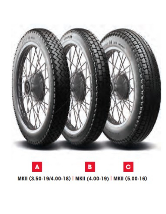 AVON 5.00-16 SAFETY MILEAGE C MKII (AM7) 69S TT Predná/Zadná DOT 29/2023 (1694901)