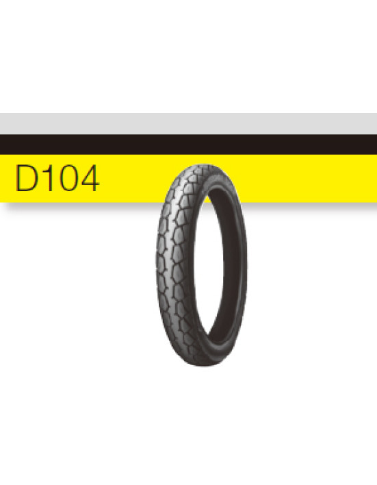 DUNLOP 2.50-17 D104 38L TT Predná DOT 12/2023 