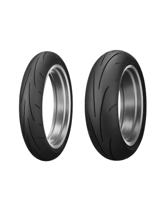 DUNLOP 80/90-17 SPORTMAX Q-LITE 50S TL Predná/Zadná DOT 02/2026
