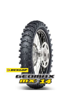 DUNLOP 90/100-14 GEOMAX MX14 49M TT Zadná DOT 02-32/2025 DUNLOP 90/100-14 GEOMAX MX14 49M TT Zadná DOT 02-32/2025