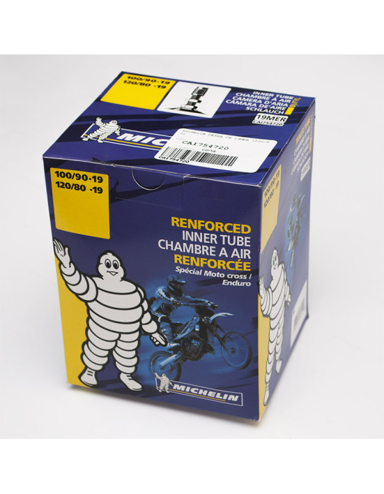 MICHELIN Duša CH 19MF VALVE TR4 3.25-19, 90/100-19, 100/90-19, 110/80-19, 110/90-19, 120/60-19, 120/70-19, 130/60-19 MICHELIN Duša CH 19MF VALVE TR4 3.25-19, 90/100-19, 100/90-19, 110/80-19, 110/90-19, 120/60-19, 120/70-19, 130/60-19