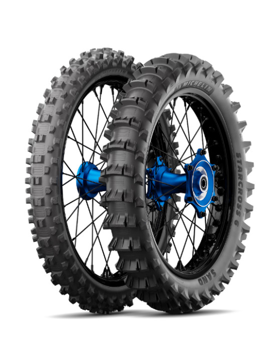 MICHELIN 100/90-19 STARCROSS 6 SAND 57M NHS TT M/C Zadná DOT 23/2026 MICHELIN 100/90-19 STARCROSS 6 SAND 57M NHS TT M/C Zadná DOT 23/2026