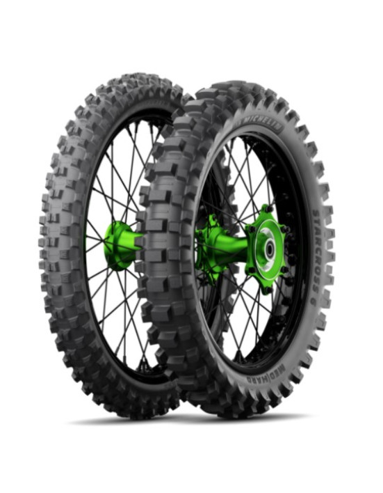 MICHELIN 120/90-18 STARCROSS 6 MEDIUM HARD 65M NHS TT M/C Zadná DOT 05/2026 MICHELIN 120/90-18 STARCROSS 6 MEDIUM HARD 65M NHS TT M/C Zadná DOT 05/2026