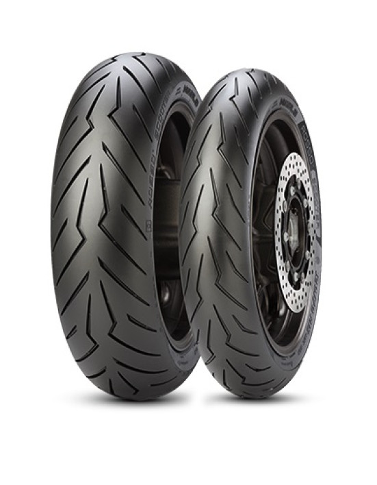 PIRELLI 100/90-10 DIABLO ROSSO SCOOTER 56J TL Predná/Zadná DOT 51/2025 PIRELLI 100/90-10 DIABLO ROSSO SCOOTER 56J TL Predná/Zadná DOT 51/2025