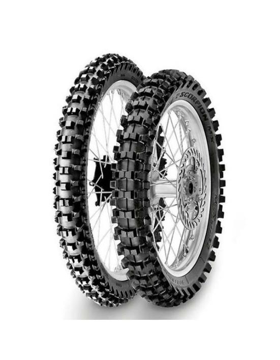 PIRELLI 100/90-19 SCORPION MX32 MID SOFT 57M TT Zadná DOT 02-51/2025