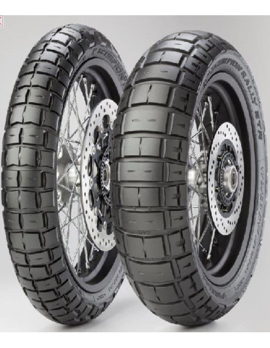 PIRELLI 100/90-19 SCORPION RALLY STR 57V TL M/C M+S Predná DOT 30-35/2025 PIRELLI 100/90-19 SCORPION RALLY STR 57V TL M/C M+S Predná DOT 30-35/2025