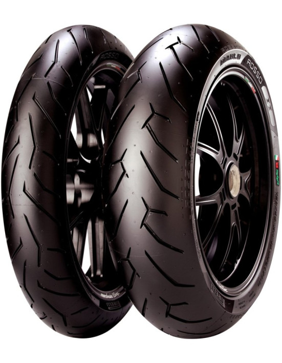 PIRELLI 120/70ZR17 DIABLO ROSSO II (K) (58W) TL M/C Predná DOT 05-49/2025 PIRELLI 120/70ZR17 DIABLO ROSSO II (K) (58W) TL M/C Predná DOT 05-49/2025
