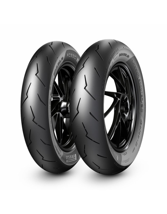 PIRELLI 130/70-13 DIABLO ROSSO SCOOTER SC 63P TL M/C REINF Zadná DOT 08/2026 PIRELLI 130/70-13 DIABLO ROSSO SCOOTER SC 63P TL M/C REINF Zadná DOT 08/2026