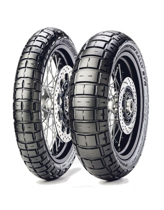PIRELLI 130/70-13 SCORPION RALLY STR 57P TL M/C M+S Zadná DOT 15-17/2025 PIRELLI 130/70-13 SCORPION RALLY STR 57P TL M/C M+S Zadná DOT 15-17/2025