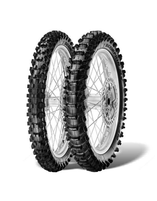 PIRELLI 80/100-12 SCORPION MX SOFT NHS 50M Zadná DOT 46/2025